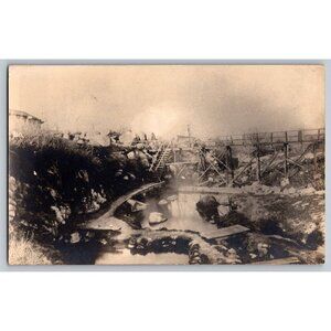 Antique Postcard Of Warner Springs CA Hot Springs Pre-1910 #1674